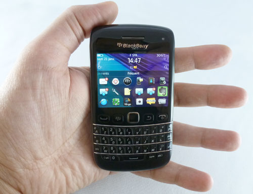 test blackberry bold 9790 5 mégapixels BlackBerry OS 7 écran tactile