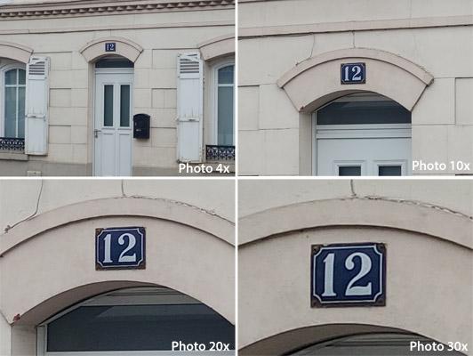 Photo zoom avec le Samsung Galaxy A72