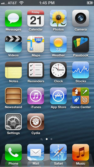 L'iPhone 5 déjà jailbreaké !