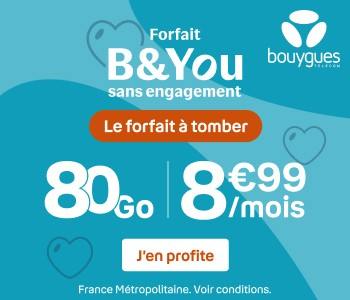 Forfait B&you 80Go