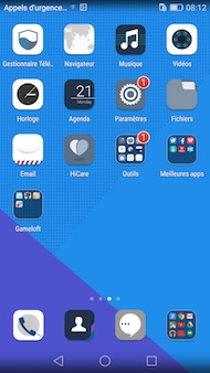 Honor 7 interface