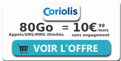 forfait Coriolis 80Go