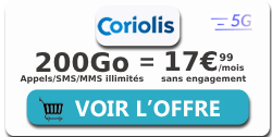 Forfait 200Go Coriolis