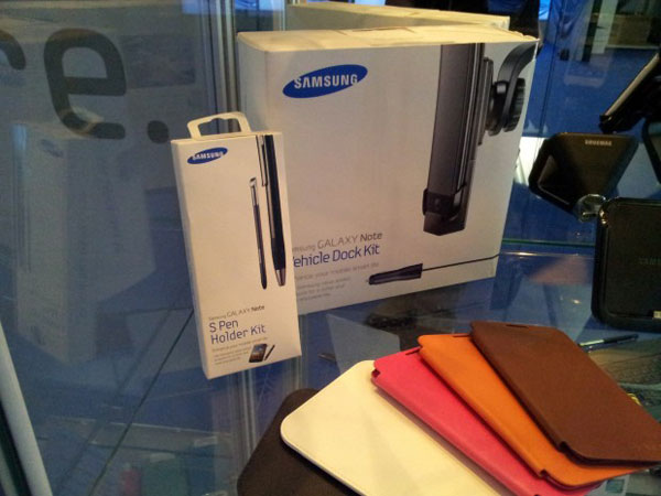 Samsung Galaxy Note 10.1 confimation quadruple coeur