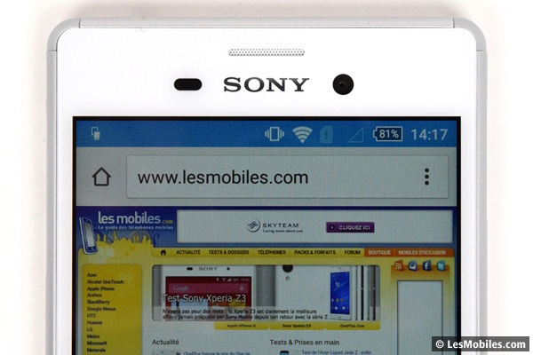 Sony Xperia M4 Aqua prise en main