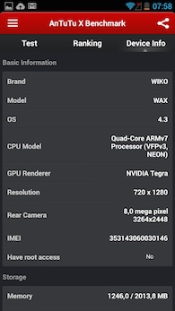 Wiko Wax Antutu