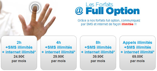 SIM+ lance ses forfaits Full Option