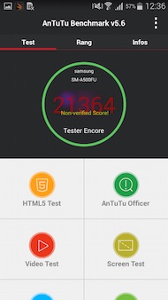 Galaxy A5 antutu