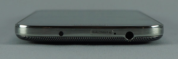 Samsung Galaxy S4 : tranche supérieure