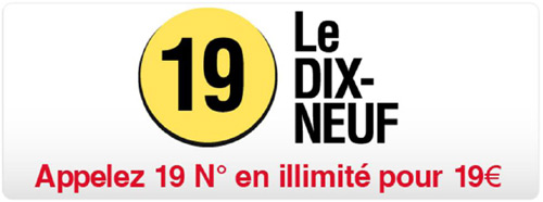 Zero Forfait lance « Le 19 » : 19 numéros en illimité pour 19 euros