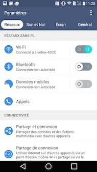 LG G4 interface