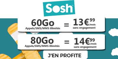 Forfaits SOSH 
