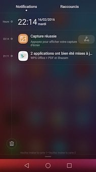 Honor 5X interface