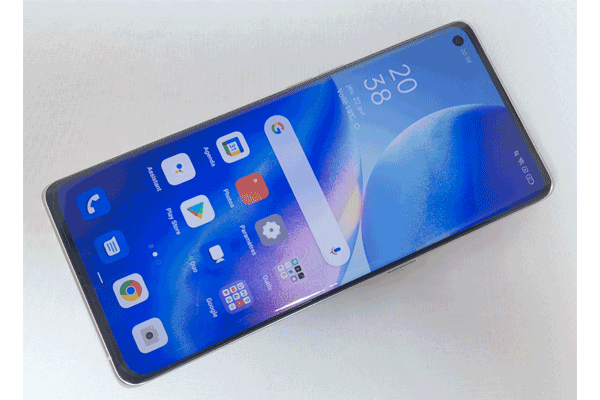 Ecran de l'Oppo Find X3 Neo