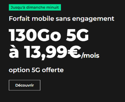 forfait RED BF 130Go