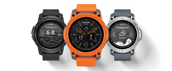 Nixon surfe sur la vague des montres connectées avec la Mission