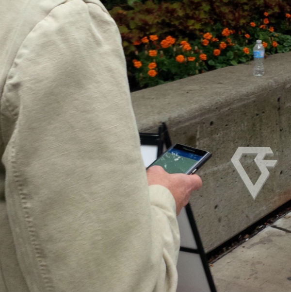 Le BlackBerry Venice aperçu dans les mains d'un utilisateur à Toronto