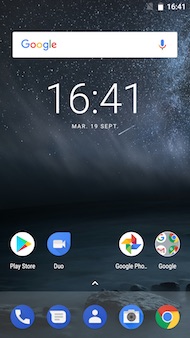 Nokia 6 interface