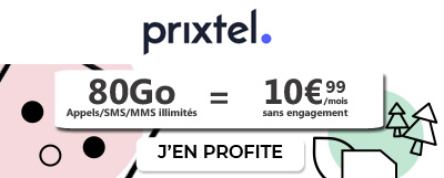 Forfait Prixtel 80Go