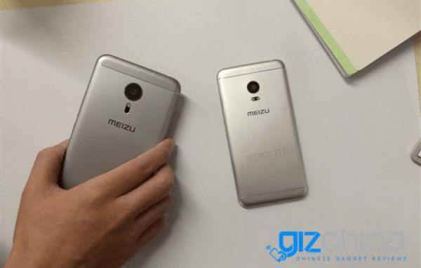 Le Meizu Pro 5 Mini pose à côté de son grand frère