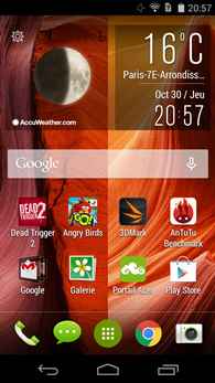 Acer Liquid Z500 : bureau