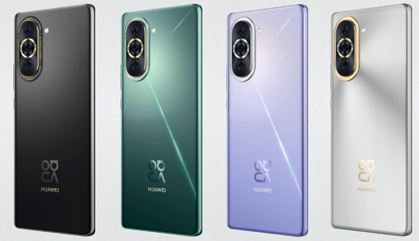 Huawei Nova 10 gamme