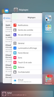 Apple iPhone 6S interface