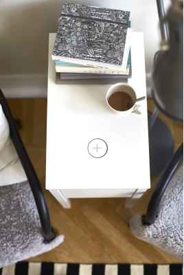 Ikea chargement sans fil Qi
