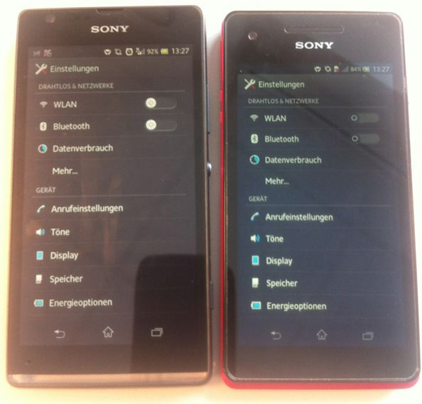 Photos en fuite du Sony Xperia SP C530X