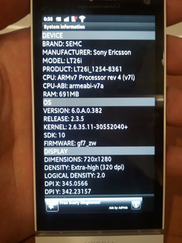 Sony Ericsson Xperia Nozomi : les premières photos (Android)