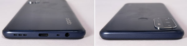 Connectique de l'Oppo A53s