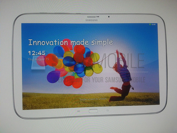 Samsung Galaxy S Tab ou Galaxy Tab 3 Plus ? Des premières images et des caractéristiques pour la tablette Android