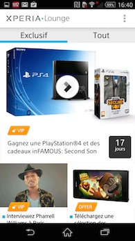 Sony Xperia Z2 Xperia Lounge