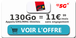 Forfait 130Go NRJ