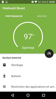 Alcatel Idol 4S interface
