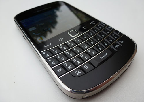 test blackberry bold 9900 tactile clavier blackberry os7 rim