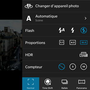 BlackBerry Classic : Appareil Photo
