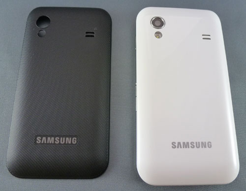 Test samsung galaxy ace milieu de gamme iphone deux coques blanche noire écran 3,5 pouces android marlet