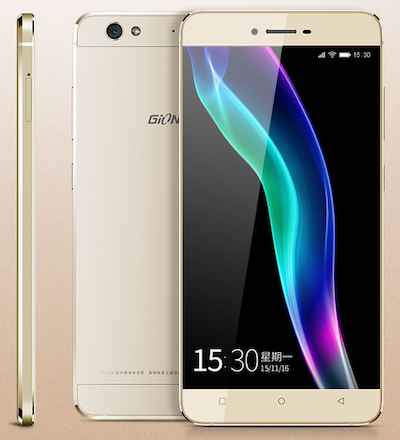 Gionee officialise le très fin (mais pas trop quand même) Elife S6