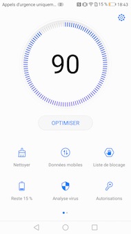 Huawei Mate 9 interface