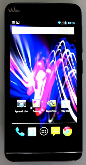 Wiko Wax de face
