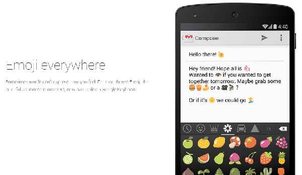 Emoji Android 4.4