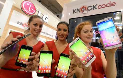 LG annonces les F70 et F90, ses prochains smartphones abordables et compatibles 4G (MWC 2014)