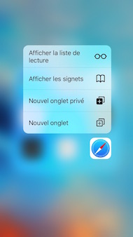 Apple iPhone 6S interface
