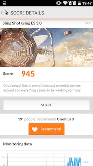 OnePlus X performances
