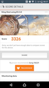 Sony Xperia XZ performance