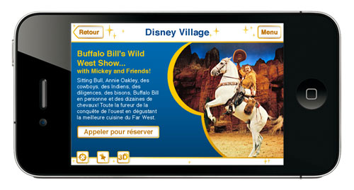 Disneyland Paris iPhone