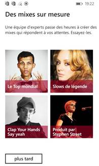 Nokia Lumia 530 : MixRadio