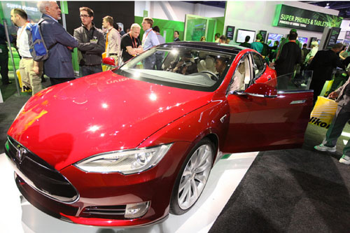 nvidia tegra 3 audio Lamborghini tesla infotainment ces 2012