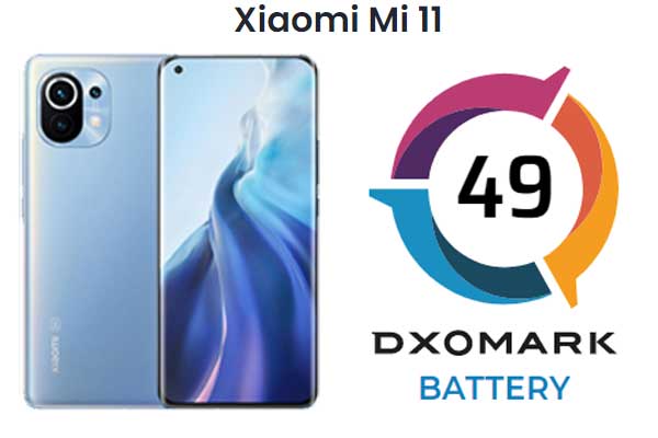 Le Xiaomi Mi 11 : puissant en charge, mais mauvais en autonomie selon DxOMark